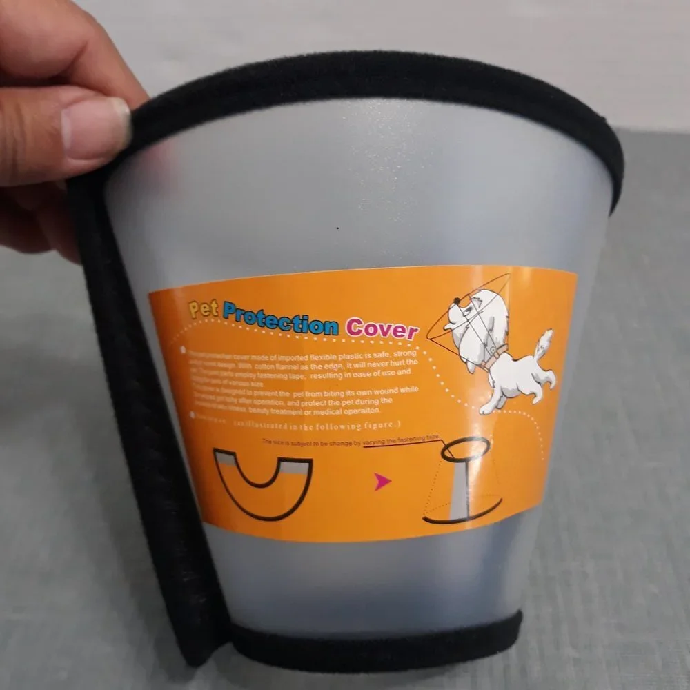 Adjustable Pet Protection Cone Collar Cover